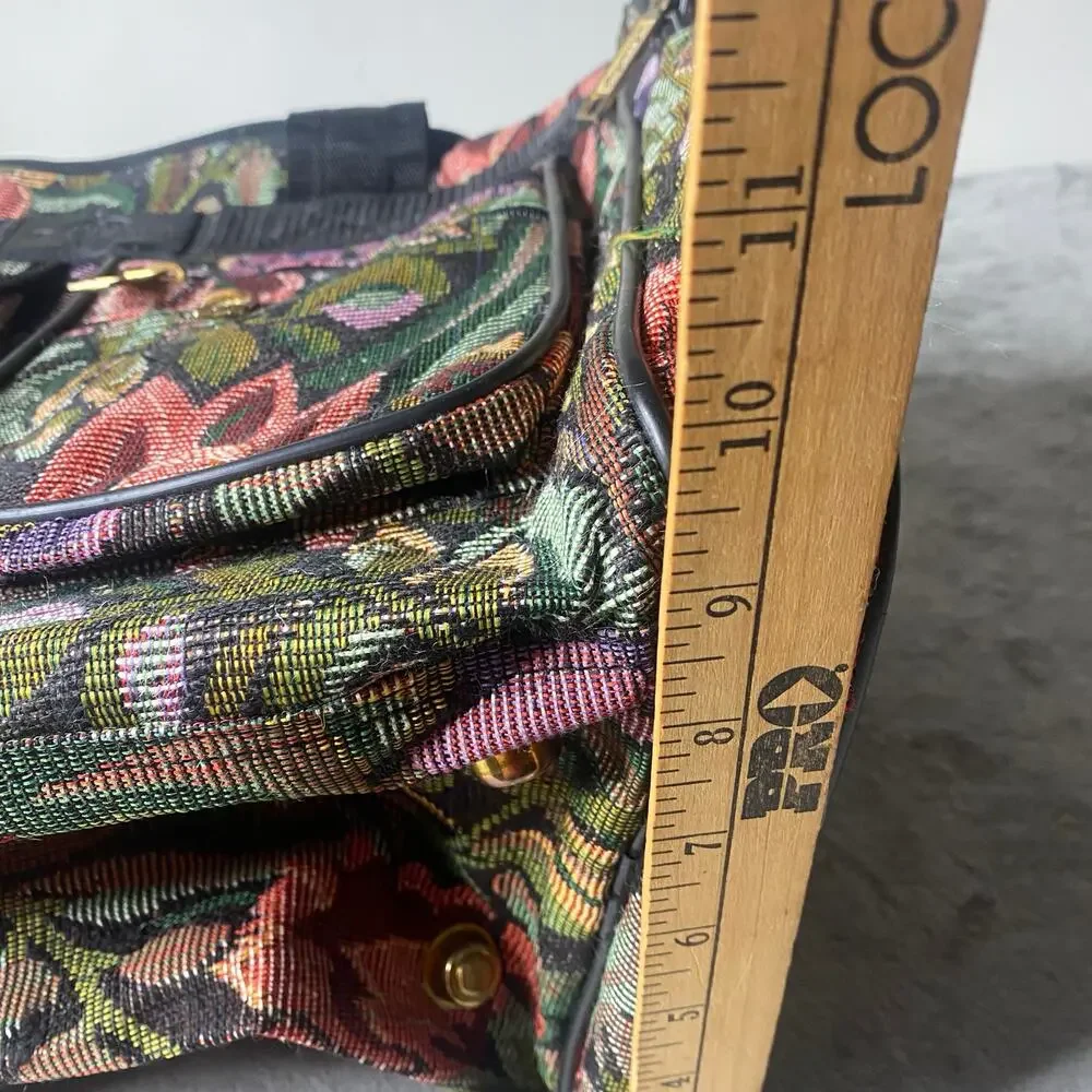 Vintage NWOT Tapestry Duffle Bag Travel Weekender bag